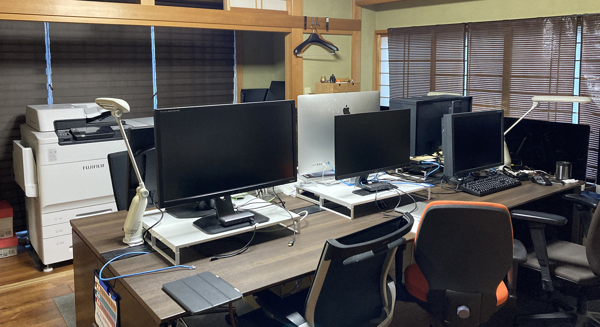 事務所の制作室